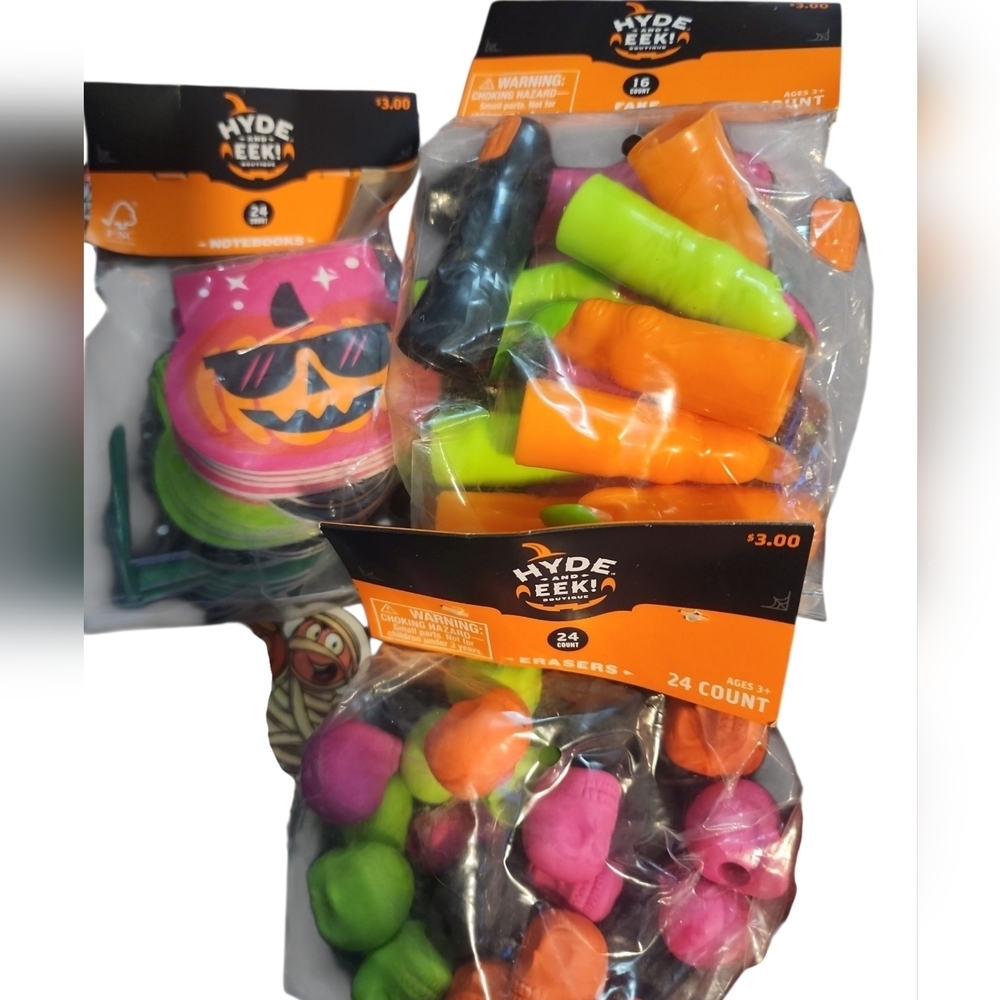 🎃10 Quality Prefilled Halloween Pumpkin Party Favor Bags That Kids Will Love☠️ - Picture 4 of 9